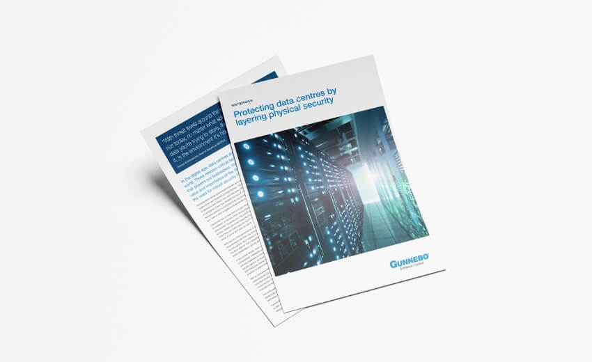 Gunnebo Entrance Control enters the discussion on layering physical security for data centers