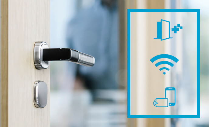 New Aperio H100: easy-to-integrate access control now inside stylish door handle