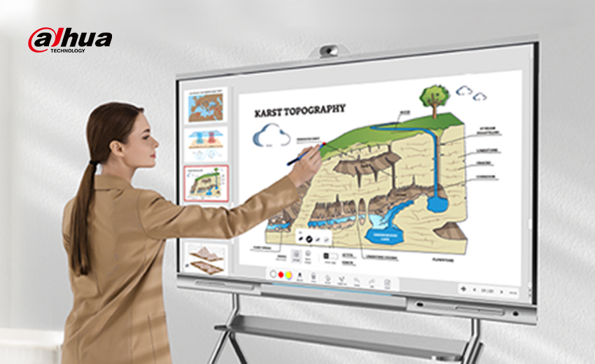 Dahua DeepHub smart interactive whiteboards for immersive classroom learning