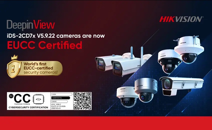 Hikvision earns industry-first EUCC certification for network cameras
