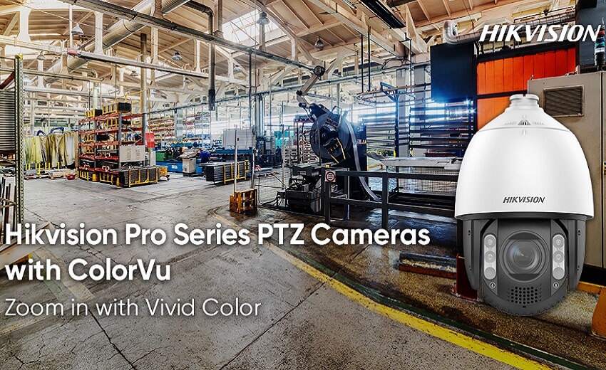 Hikvision introduces new Pro series PTZ cameras with ColorVu