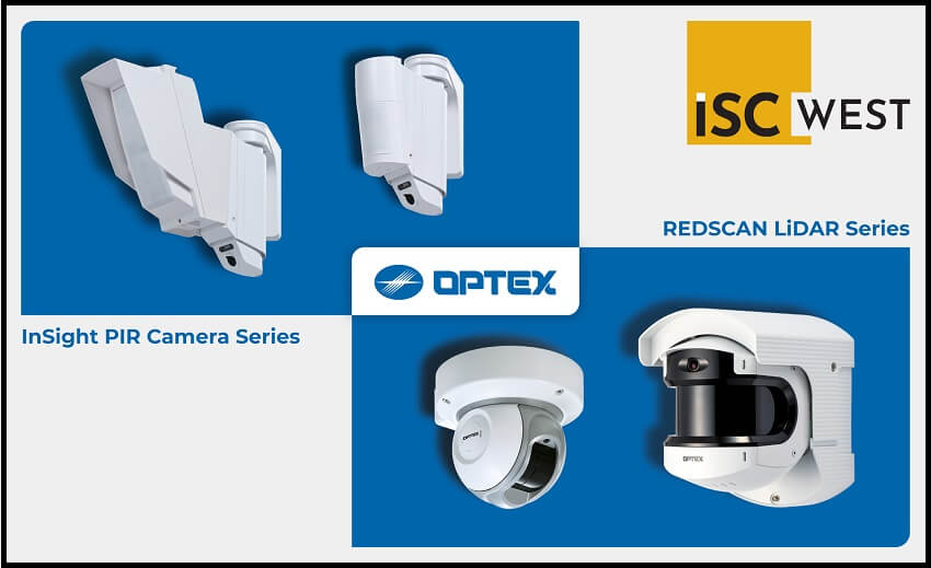 OPTEX to showcase PIR camera series, LiDAR solution at ISC West 2022