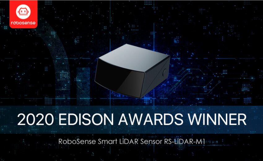 RoboSense Smart LiDAR Sensor wins the 2020 Edison Awards