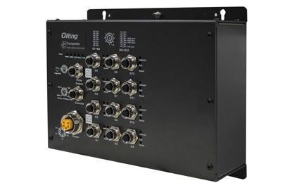 ORing presents Gigabit Ethernet PoE switches for railway applications 