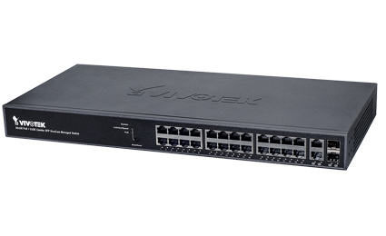 VIVOTEK unveils the world's first L2 PoE gigabit switch with unique IP surveillance management functions 