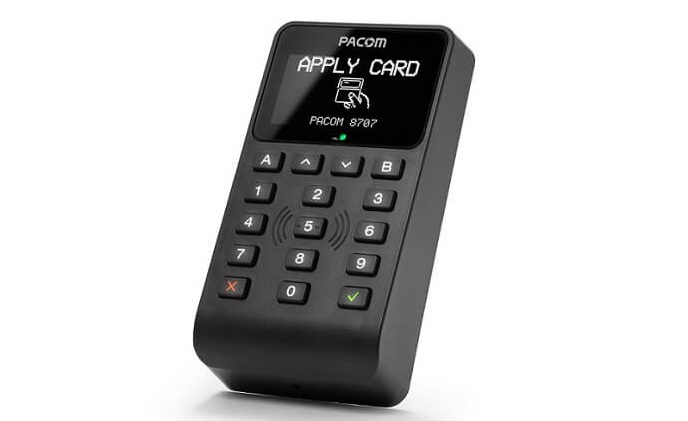 Stanley Product & Technology launches PACOM 8707 display card reader