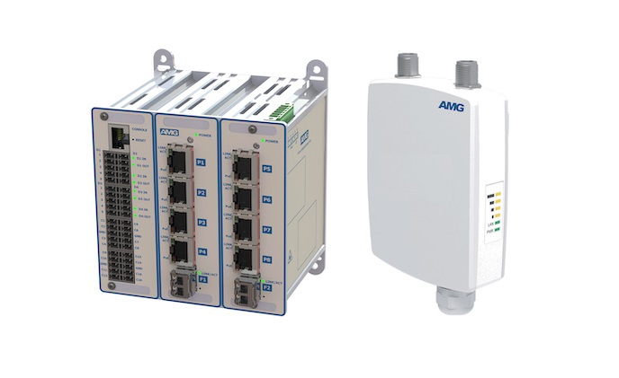 AMG latest industrial switches features 90W PoE capability