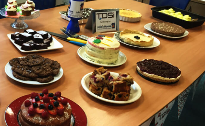 TDSi team gets competitive for charity "bake off