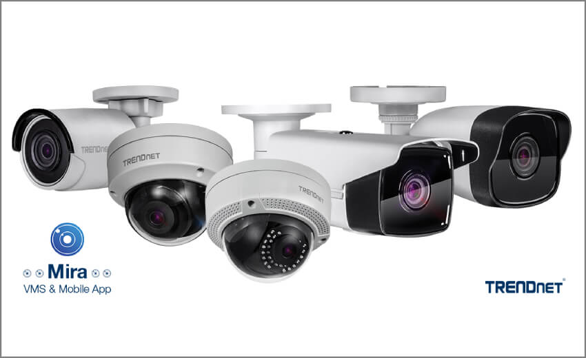 TRENDnet introduces Mira, free surveillance camera VMS with mobile app