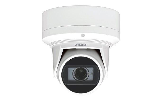 Wisenet Q Flateye IR dome cameras introduced for humid environments