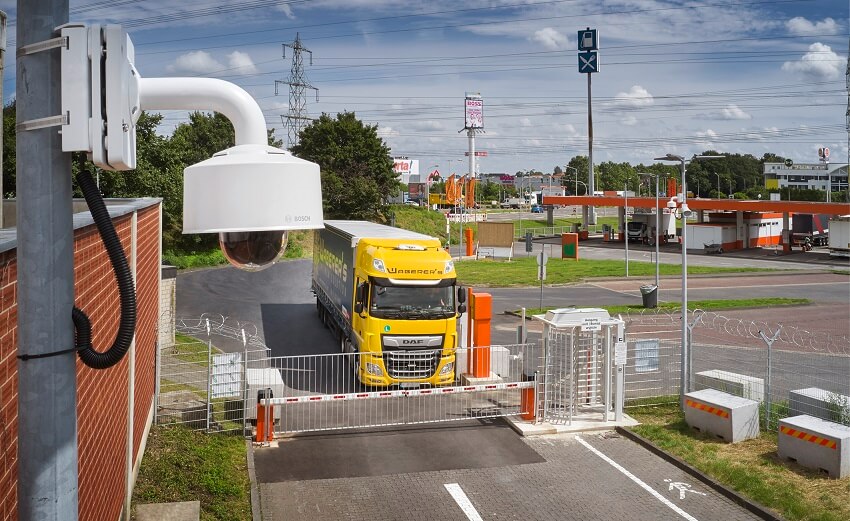 Intelligent truck parking solution from Bosch protects driver and freight