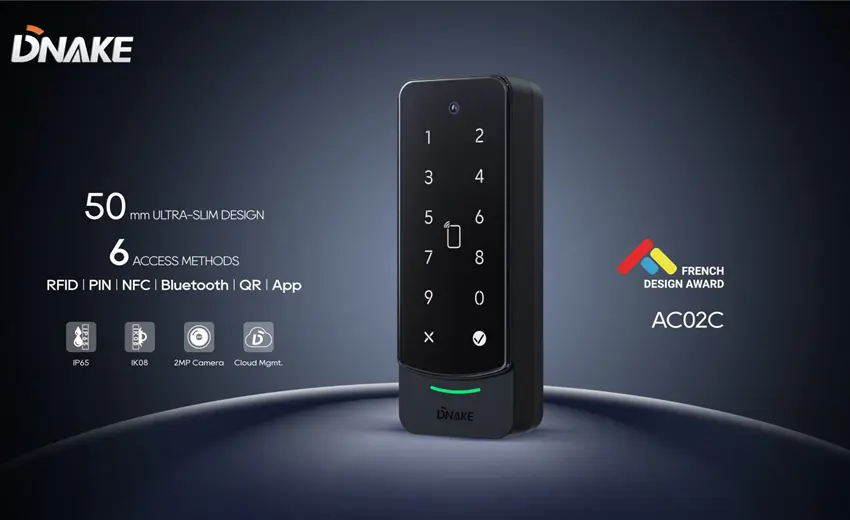 DNAKE AC02C Receives Gold Award at French Design Award