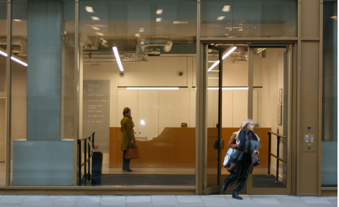 Alpro locks installed for building in London's Finsbury Square