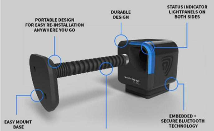 Smart Armor launches a Bluetooth lock Smart Cube for cabinets and drawers