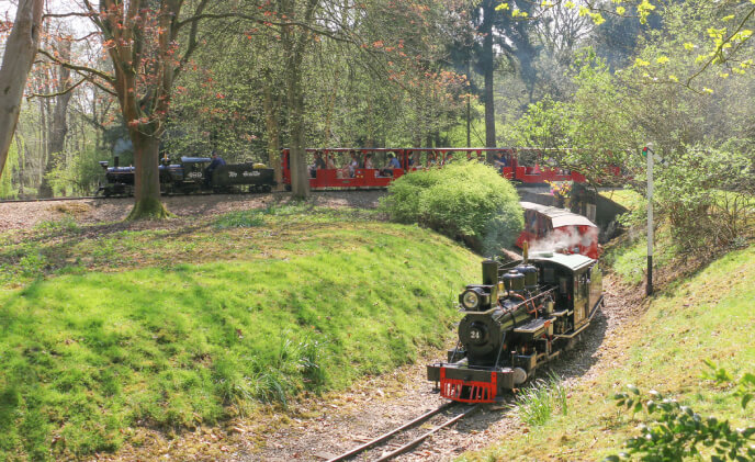 Wisenet video surveillance system protects Audley End Miniature Railway