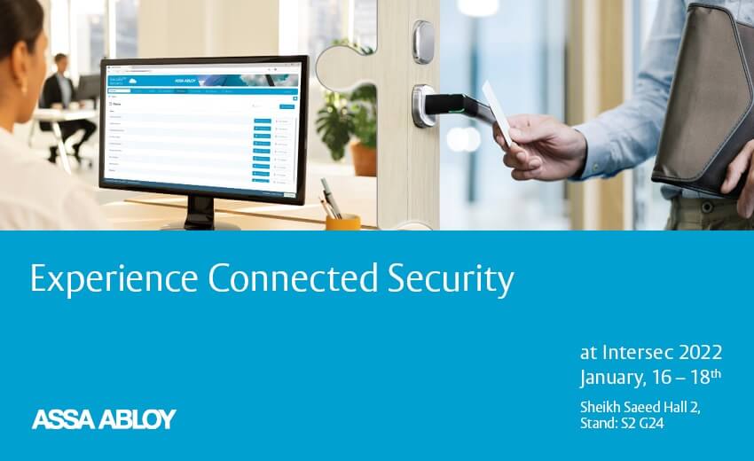 Experience Connected Security at Intersec 2022, as ASSA ABLOY Opening Solutions launches new Incedo Business Cloud Offline