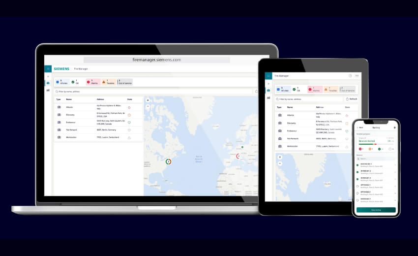 Siemens’ Building X expands fire safety offering to increase transparency and efficiency