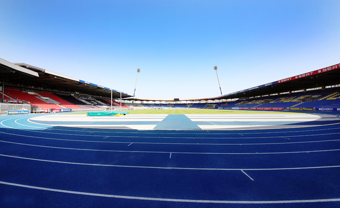 Eintracht stadium in Braunschweig completely fitted out with video equipment from Dallmeier