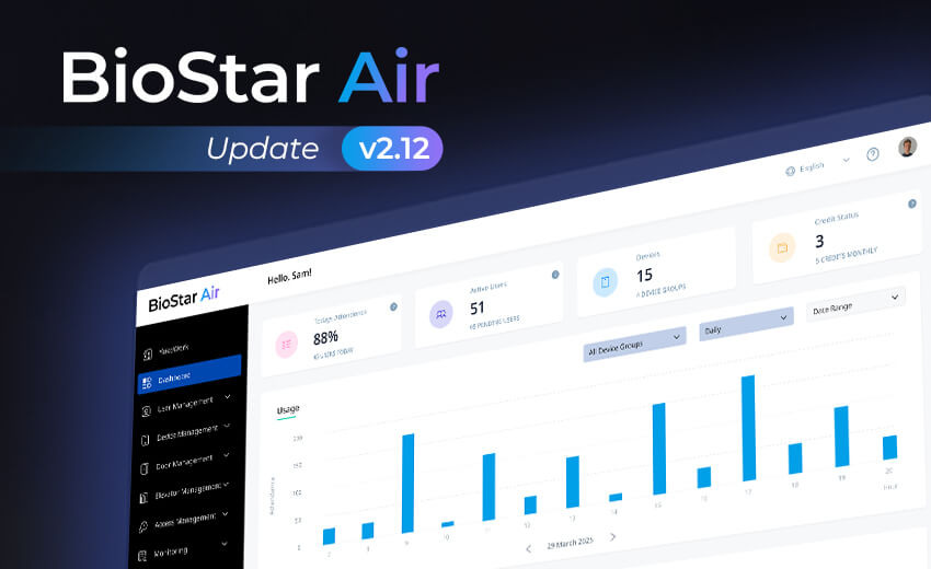 BioStar Air v2.12: Hybrid Edge, built for real deployments