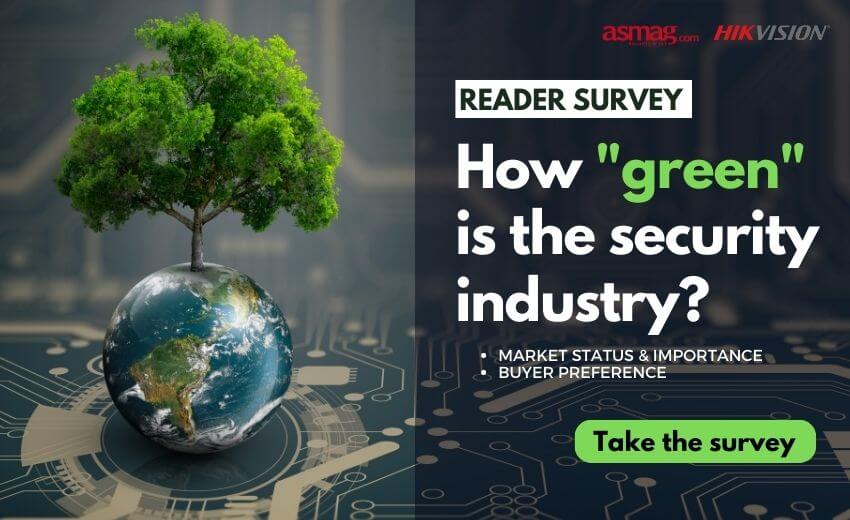 2023 reader survey: How 'green' is the security industry?