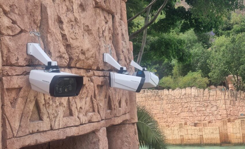 Sun City Hotels & Casino Resort provides 16,000 square meters of security at the Valley of Waves with just three cameras