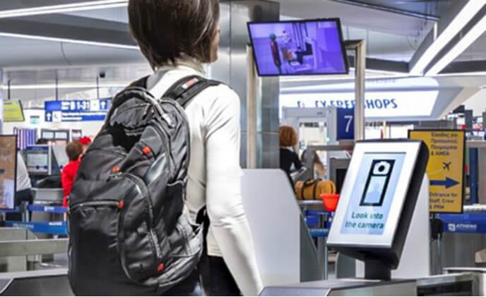 Passengers at Athens Airport can use their faces as their boarding pass