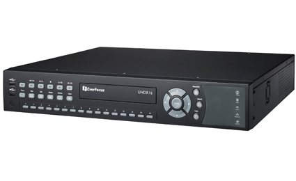 EverFocus unveils 16CH universal DVR for HD-SDI and analog video inputs