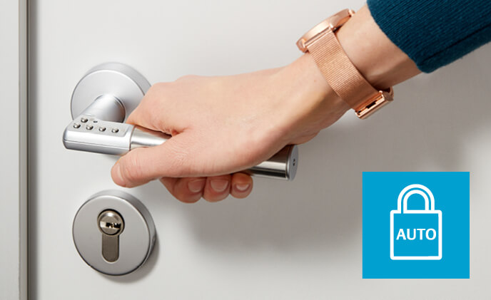Code Handle: the PIN-secured door handle that locks itself