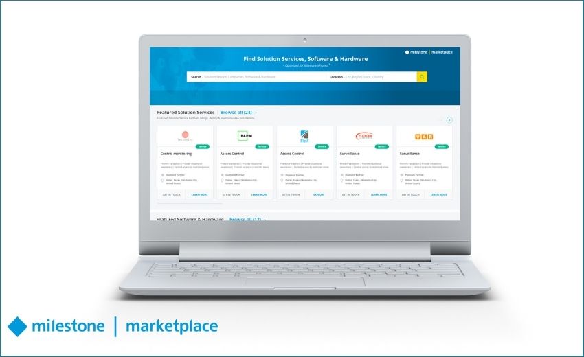 Milestone marketplace offers customers unmatched possibilities to video solutions