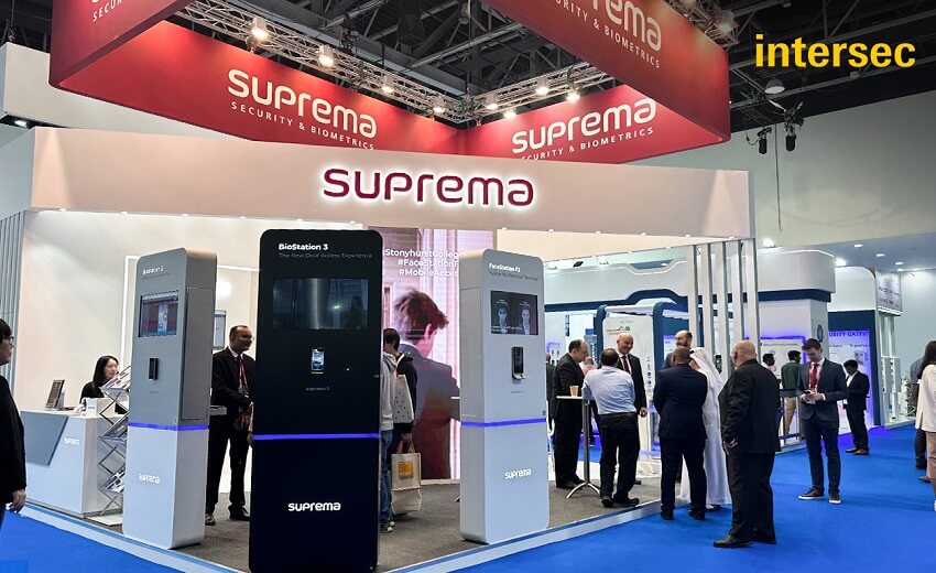 Suprema showcases AI-based access control solutions at Intersec in Dubai