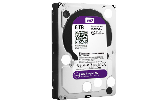 WD scales up surveillance-class hard drive line