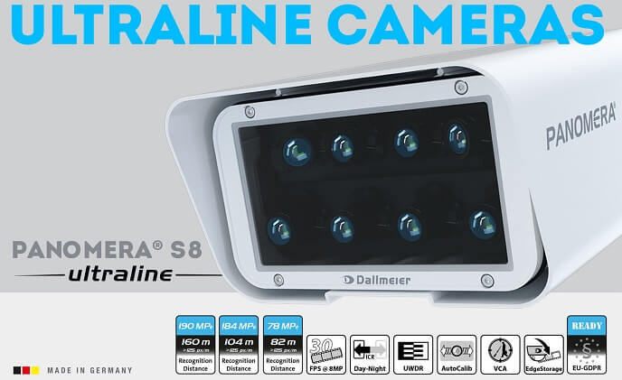 Dallmeier sets record for resolution and dynamic range with Panomera S8 Ultraline 