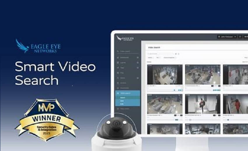 Eagle Eye Smart Video Search wins 2023 SSI Most Valuable Product Award