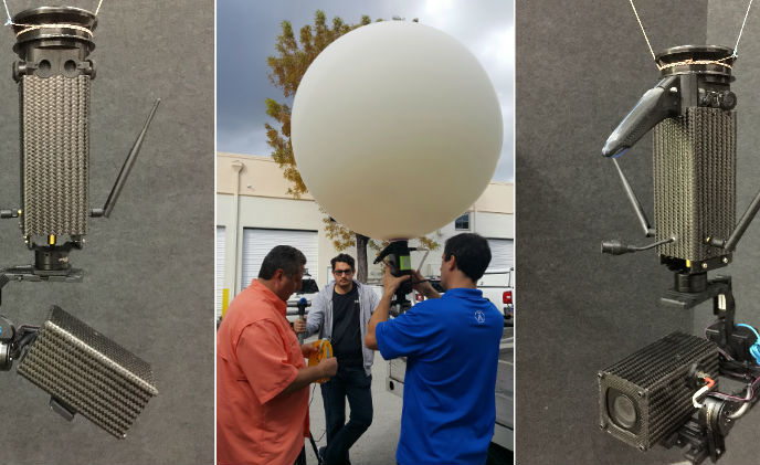 Providing aerial surveillance from tactical-grade balloons