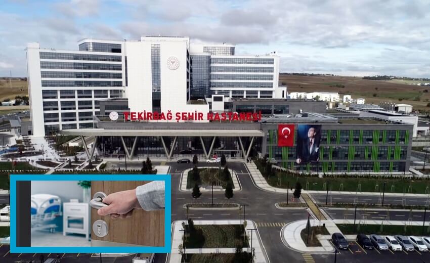 A modern, flexible mechanical locking system for a flagship Turkish hospital