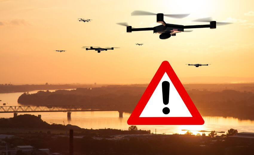 Drones can be useful in perimeter security. But what if drones are the intruders?
