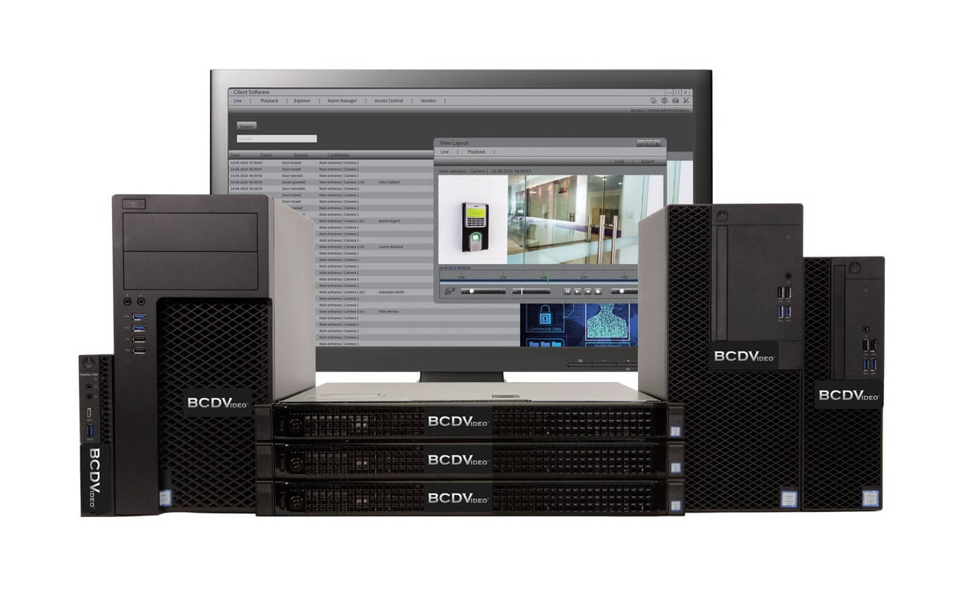 BCDVideo adds new line of access control servers and workstations