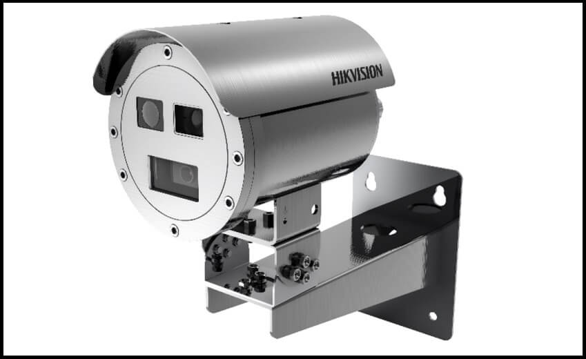 Product test: Hikvision explosion-proof thermographic IP bullet camera tested