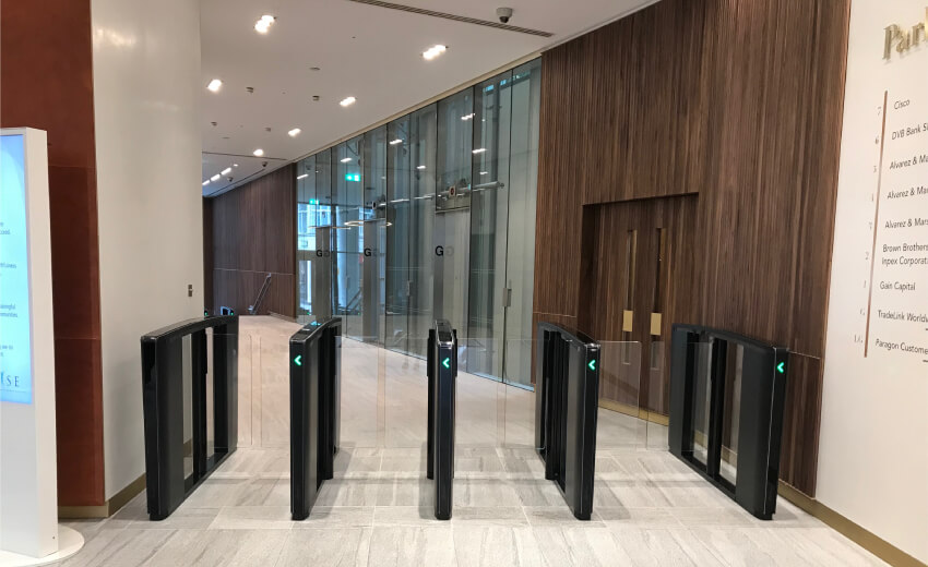 Park House at London's Finsbury Circus upgrades security with Boon Edam