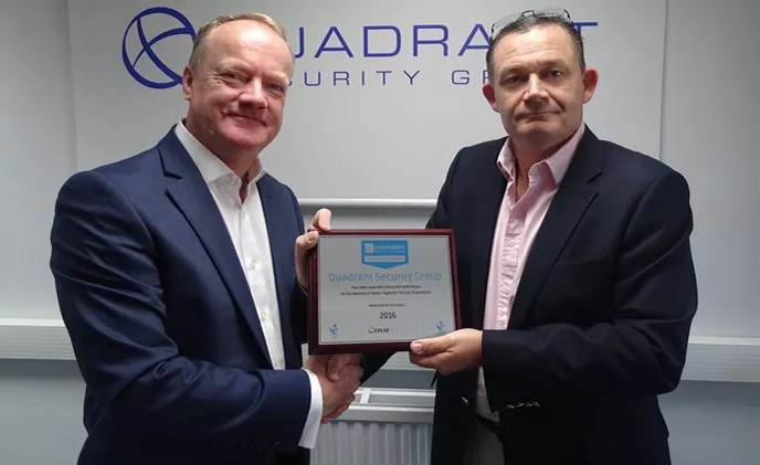 Quadrant Security Group awarded Wavestore Enterprise level partner status