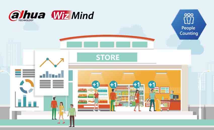Dahua Wizmind: Improve retail operation and customer service through people counting