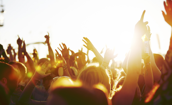 Music festival safety is coordinated with Milestone video 