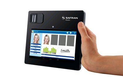 Morpho launches multifunction biometric tablet