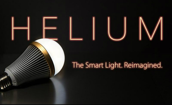 The AI light bulb ‘Helium’ learns your life pattern