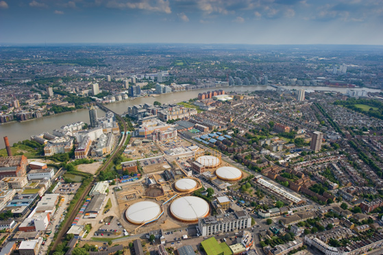 CLD Fencing provides heritage protection fencing for Fulham Gasworks decommissioning