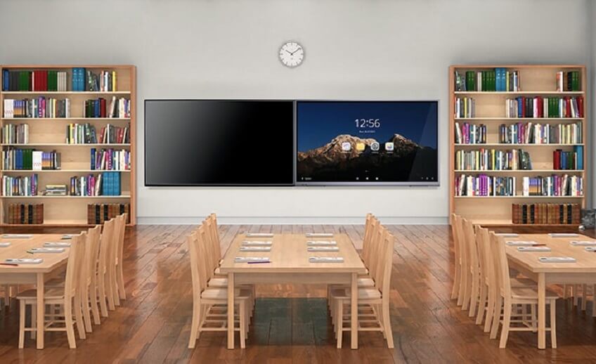 Interactive flat panels improve digital teaching and learning experiences