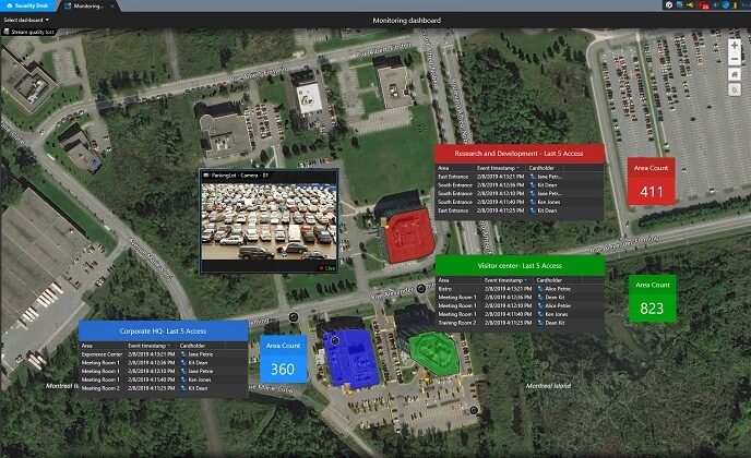 Management dashboard helps users visualize security data