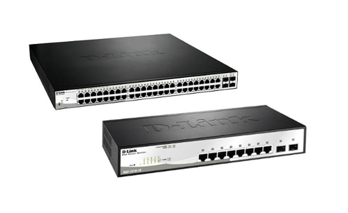 D-Link announces two new web smart Gigabit switches