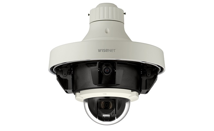  Hanwha Techwin introduces Wisenet P multi-directional & PTZ camera