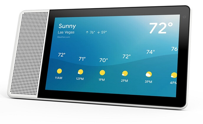 google assistant display devices